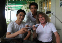 Bruce and client and guide