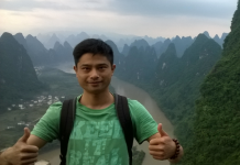 Xianggong Hill of Yangshuo, Guilin City