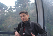 Bruce at Huanglong National Park