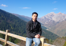 Bruce at Huanglong National Park